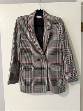 Anine Bing Plaid Blazer